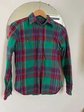 Vintage Ralph Lauren flannel size 8